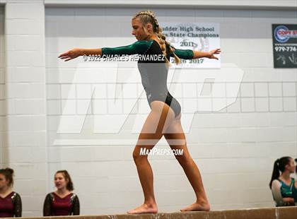 Thumbnail 3 in Texas High School Gymnastics Coaches Association Region II Championship (Balance Beam) photogallery.
