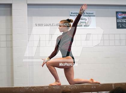 Thumbnail 1 in Texas High School Gymnastics Coaches Association Region II Championship (Balance Beam) photogallery.