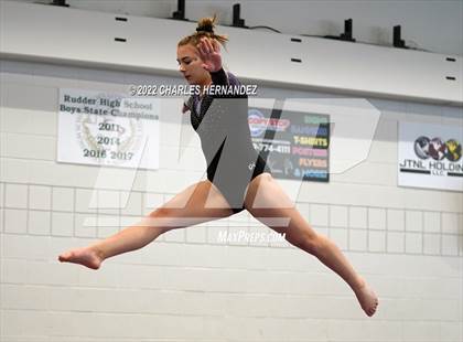 Thumbnail 2 in Texas High School Gymnastics Coaches Association Region II Championship (Balance Beam) photogallery.