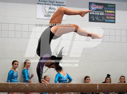 Thumbnail 1 in Texas High School Gymnastics Coaches Association Region II Championship (Balance Beam) photogallery.
