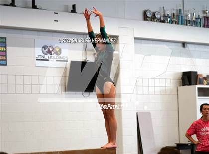 Thumbnail 3 in Texas High School Gymnastics Coaches Association Region II Championship (Balance Beam) photogallery.