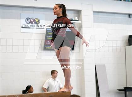 Thumbnail 2 in Texas High School Gymnastics Coaches Association Region II Championship (Balance Beam) photogallery.
