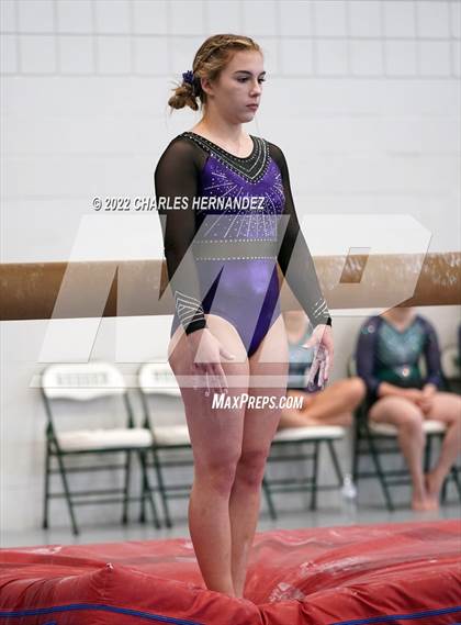 Thumbnail 2 in Texas High School Gymnastics Coaches Association Region II Championship (Balance Beam) photogallery.