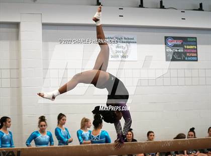 Thumbnail 2 in Texas High School Gymnastics Coaches Association Region II Championship (Balance Beam) photogallery.
