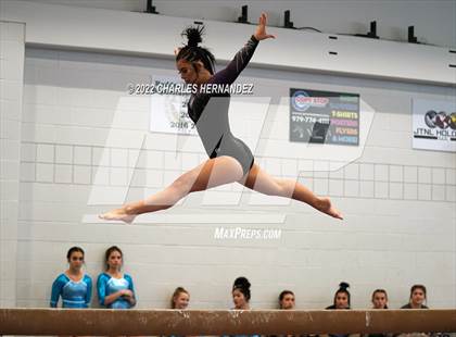 Thumbnail 3 in Texas High School Gymnastics Coaches Association Region II Championship (Balance Beam) photogallery.