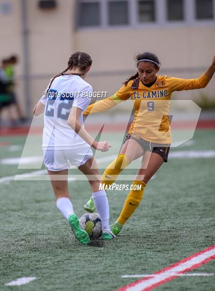 Thumbnail 2 in El Camino vs. Academy of Our Lady of Peace (CIF SDS D2 Final) photogallery.