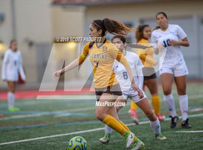 Thumbnail 3 in El Camino vs. Academy of Our Lady of Peace (CIF SDS D2 Final) photogallery.