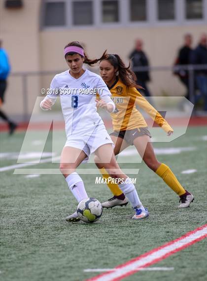Thumbnail 1 in El Camino vs. Academy of Our Lady of Peace (CIF SDS D2 Final) photogallery.