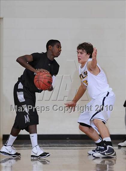 Thumbnail 2 in Mullen vs. Montbello (Rock Canyon Winter Shootout) photogallery.