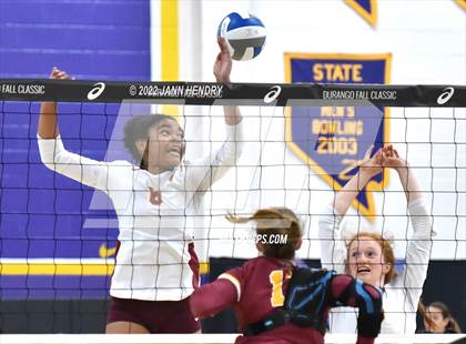 Thumbnail 1 in Clovis West vs. Lakeside (Durango Fall Classic) photogallery.