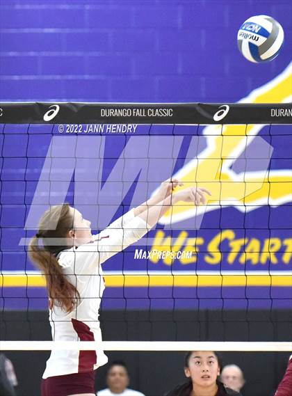 Thumbnail 3 in Clovis West vs. Lakeside (Durango Fall Classic) photogallery.