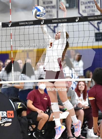 Thumbnail 1 in Clovis West vs. Lakeside (Durango Fall Classic) photogallery.