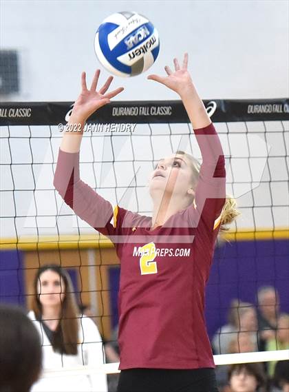 Thumbnail 1 in Clovis West vs. Lakeside (Durango Fall Classic) photogallery.