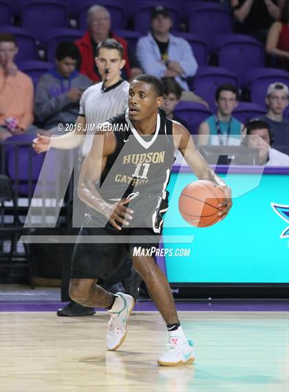 Thumbnail 2 in Hudson Catholic vs. Pebblebrook (City of Palms Classic) photogallery.