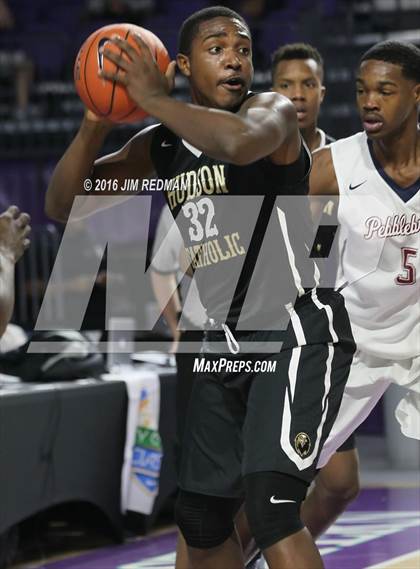 Thumbnail 1 in Hudson Catholic vs. Pebblebrook (City of Palms Classic) photogallery.