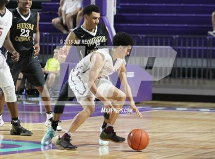 Thumbnail 3 in Hudson Catholic vs. Pebblebrook (City of Palms Classic) photogallery.