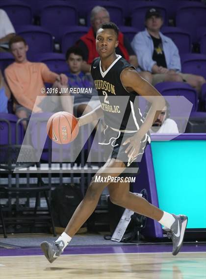 Thumbnail 3 in Hudson Catholic vs. Pebblebrook (City of Palms Classic) photogallery.