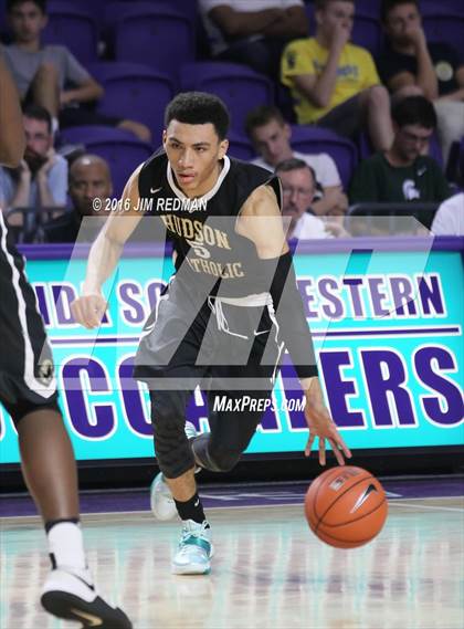Thumbnail 1 in Hudson Catholic vs. Pebblebrook (City of Palms Classic) photogallery.