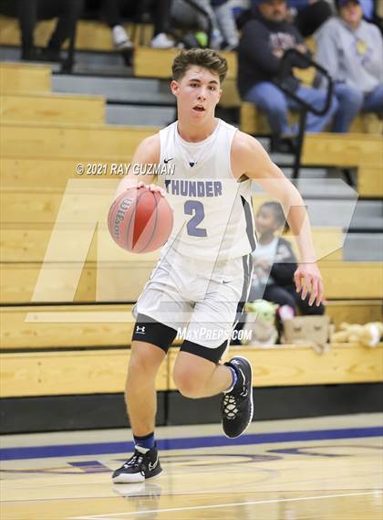 Thumbnail 2 in Lemoore vs Rocklin (Clovis Elks Holiday Tournament) photogallery.