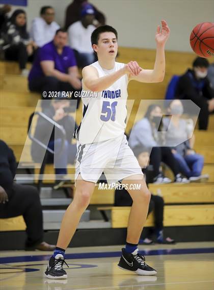 Thumbnail 1 in Lemoore vs Rocklin (Clovis Elks Holiday Tournament) photogallery.