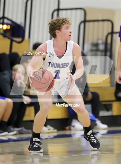 Thumbnail 3 in Lemoore vs Rocklin (Clovis Elks Holiday Tournament) photogallery.