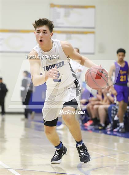 Thumbnail 3 in Lemoore vs Rocklin (Clovis Elks Holiday Tournament) photogallery.