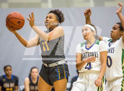 Thumbnail 1 in Del Norte vs. Mira Mesa (Knights of the Roundball Classic) photogallery.