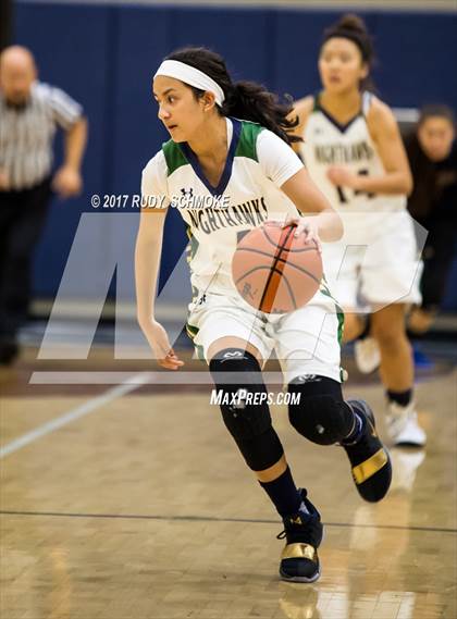 Thumbnail 3 in Del Norte vs. Mira Mesa (Knights of the Roundball Classic) photogallery.