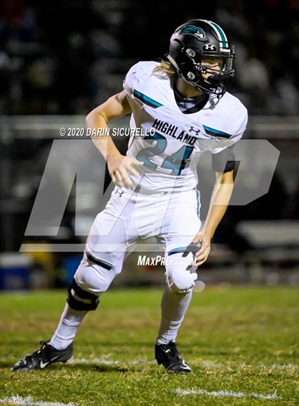 Thumbnail 1 in Highland vs Boulder Creek (AIA 6A Semifinal) photogallery.