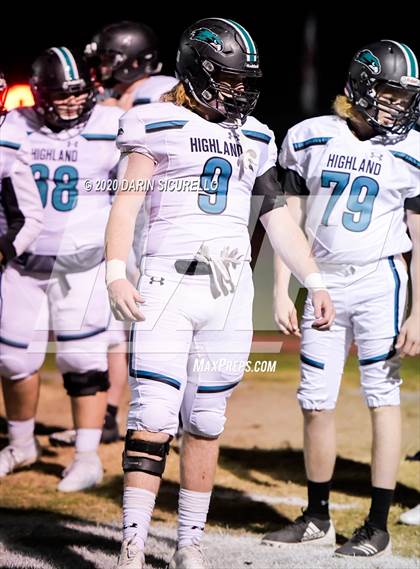 Thumbnail 1 in Highland vs Boulder Creek (AIA 6A Semifinal) photogallery.