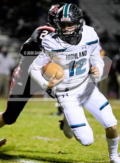 Thumbnail 2 in Highland vs Boulder Creek (AIA 6A Semifinal) photogallery.