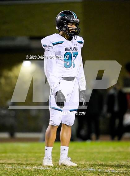 Thumbnail 3 in Highland vs Boulder Creek (AIA 6A Semifinal) photogallery.