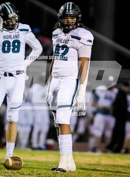 Thumbnail 2 in Highland vs Boulder Creek (AIA 6A Semifinal) photogallery.