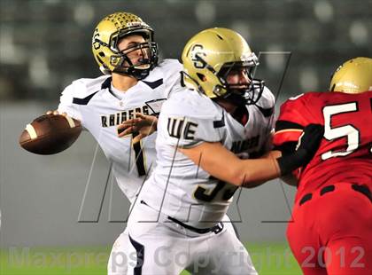 Thumbnail 2 in Central Catholic vs. Santa Fe Christian (CIF State D4 Final) photogallery.