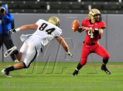 Thumbnail 1 in Central Catholic vs. Santa Fe Christian (CIF State D4 Final) photogallery.