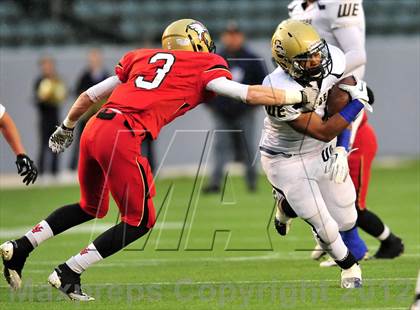 Thumbnail 2 in Central Catholic vs. Santa Fe Christian (CIF State D4 Final) photogallery.