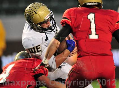 Thumbnail 2 in Central Catholic vs. Santa Fe Christian (CIF State D4 Final) photogallery.