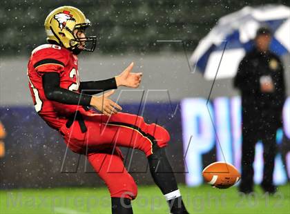 Thumbnail 2 in Central Catholic vs. Santa Fe Christian (CIF State D4 Final) photogallery.