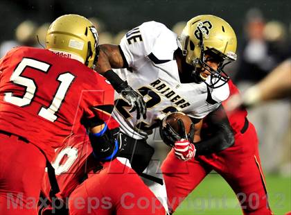 Thumbnail 3 in Central Catholic vs. Santa Fe Christian (CIF State D4 Final) photogallery.