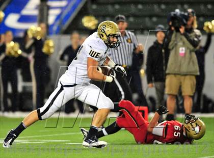 Thumbnail 3 in Central Catholic vs. Santa Fe Christian (CIF State D4 Final) photogallery.