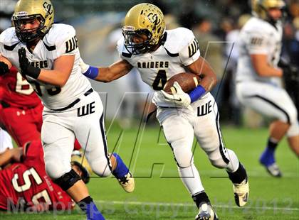 Thumbnail 3 in Central Catholic vs. Santa Fe Christian (CIF State D4 Final) photogallery.