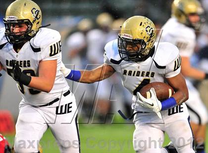 Thumbnail 2 in Central Catholic vs. Santa Fe Christian (CIF State D4 Final) photogallery.