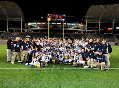 Thumbnail 1 in Central Catholic vs. Santa Fe Christian (CIF State D4 Final) photogallery.