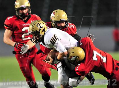 Thumbnail 1 in Central Catholic vs. Santa Fe Christian (CIF State D4 Final) photogallery.