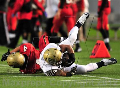 Thumbnail 1 in Central Catholic vs. Santa Fe Christian (CIF State D4 Final) photogallery.