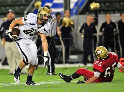 Thumbnail 2 in Central Catholic vs. Santa Fe Christian (CIF State D4 Final) photogallery.
