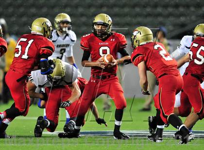 Thumbnail 3 in Central Catholic vs. Santa Fe Christian (CIF State D4 Final) photogallery.