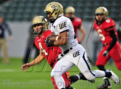 Thumbnail 2 in Central Catholic vs. Santa Fe Christian (CIF State D4 Final) photogallery.