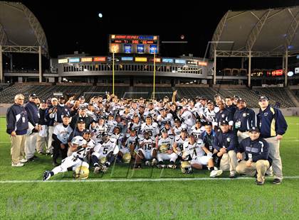 Thumbnail 2 in Central Catholic vs. Santa Fe Christian (CIF State D4 Final) photogallery.