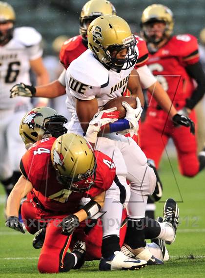 Thumbnail 2 in Central Catholic vs. Santa Fe Christian (CIF State D4 Final) photogallery.